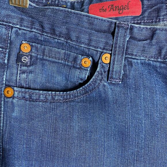 AG Adriano Goldschmied Jeans The Angel Skinny Pima Cotton Denim Blue Womens 26R - Picture 4 of 8